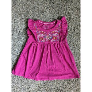 Isaac Mizrahi Pink Sleeveless Shirt